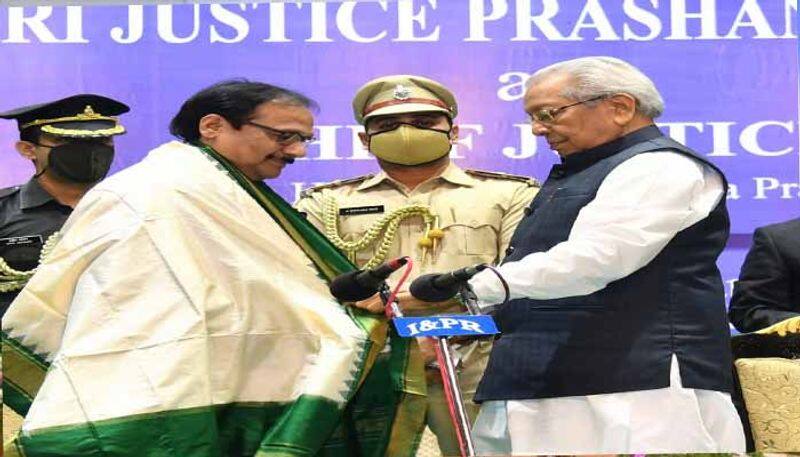 Justice Prashant Kumar Mishra sworn in as chief Justice of AP High Court