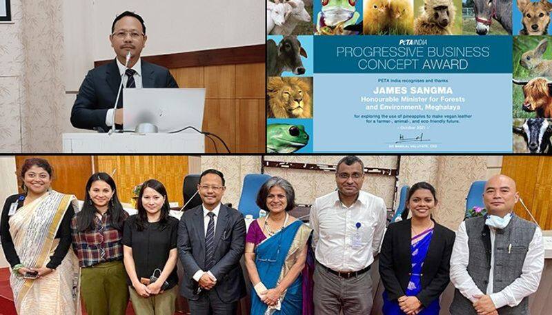 Meghalaya Environment Minister James Sangma to get PETA India award for 'vegan leather' initiative