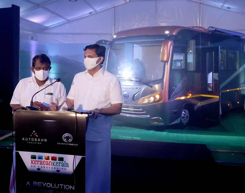 BharatBenz rolls out custom built caravans for Keravan Kerala project