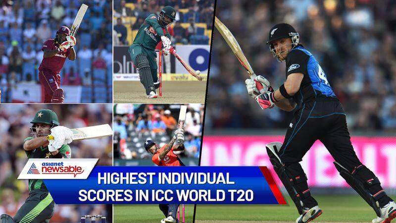 Highest individual scores in ICC World T20-ayh