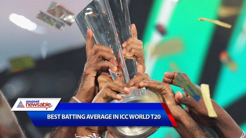 Best batting average in ICC World T20-ayh