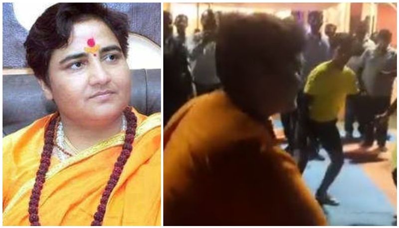 MP Pragya Thakur out on bail on health grounds, seen playing kabaddi mah