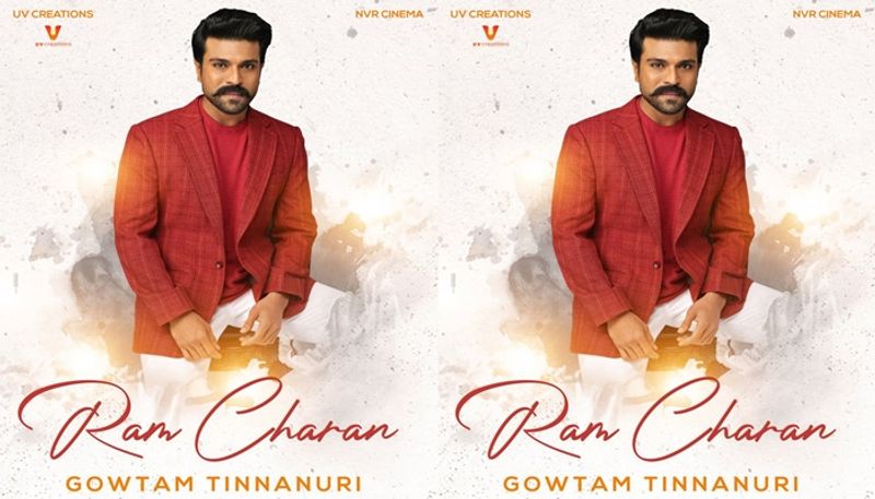 Ram Charan announces his movie with Gowtam Tinnanuri