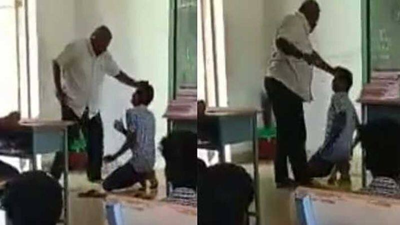 brutally attack...teacher arrest in chidambaram