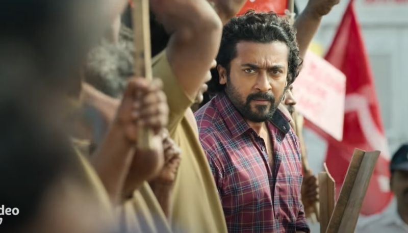 Actor suriya Starring jaibhim movie trailer has been released