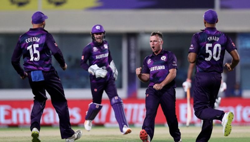 ICC T20 World Cup Scotland upsets Bangladesh by 6 runs in Group B Qualifier Match kvn