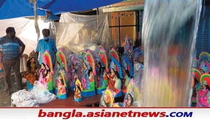 Laxmi Puja 2021: কাঁচামালের দাম বাড়তেই লক্ষ্মী প্রতিমার বরাত নিয়ে চরম সমস্যায় মৃৎশিল্পীরা