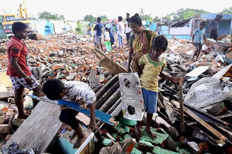 The people of this land have no home .. What is the plan to beautify Chennai? Seaman clashes with Stalin.