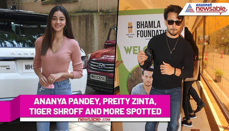 Ananya Pandey, Preity Zinta, Tiger Shroff and more spotted in and around Mumbai RCB