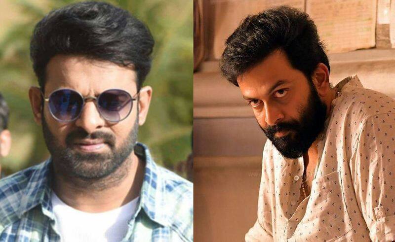 crazy buzz malayala star prudhviraj to play opposite for prabhas in salaar