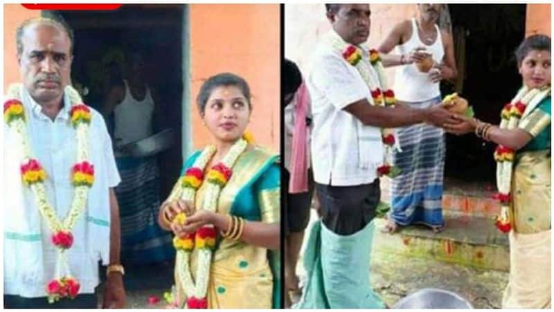 Shankaranna 45 years man who married 25 year girl commits suicide in Tumakuru pod