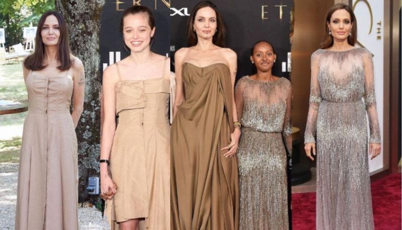 children wears mom Angelina Jolie s outfits