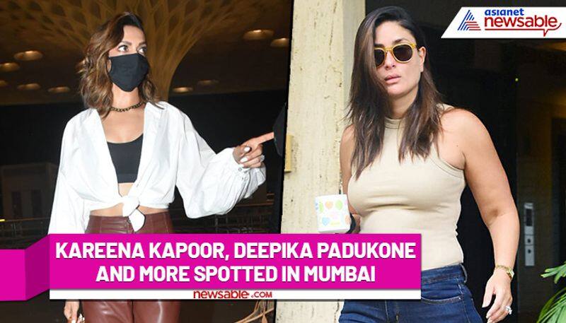 Kareena Kapoor Deepika Padukone and other celebs spotted in Mumbai scj