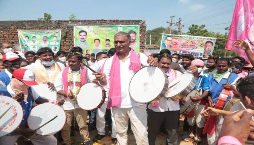 Huzurabad Bypoll: బిజెపిలో ఈటల అనుమానమే... ఈ డౌట్ కాషాయపార్టీదే: మంత్రి హరీష్ సంచలనం