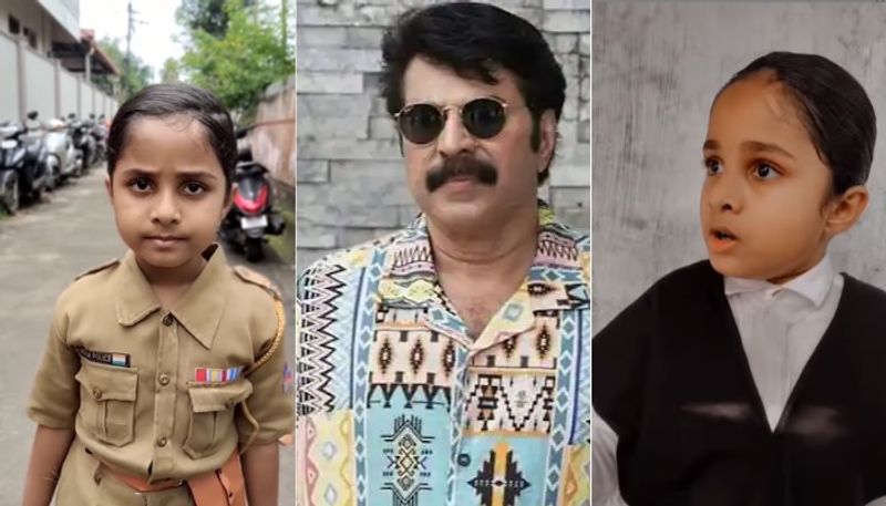 actor mammootty appreciate avarthana to imitate his character