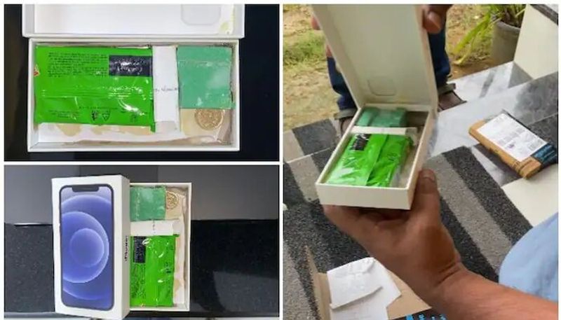 Kerala man orders iPhone 12 receives soap and Rs 5 coin instead