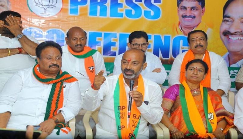 Bandi Sanjay Kumar alleges TRS bid to attack Kishan Reddy