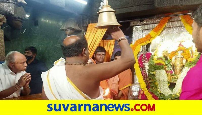 Former CM BS Yediyurappa Visits Kottureshwara Temple at Kotturu in Vijayanagara grg