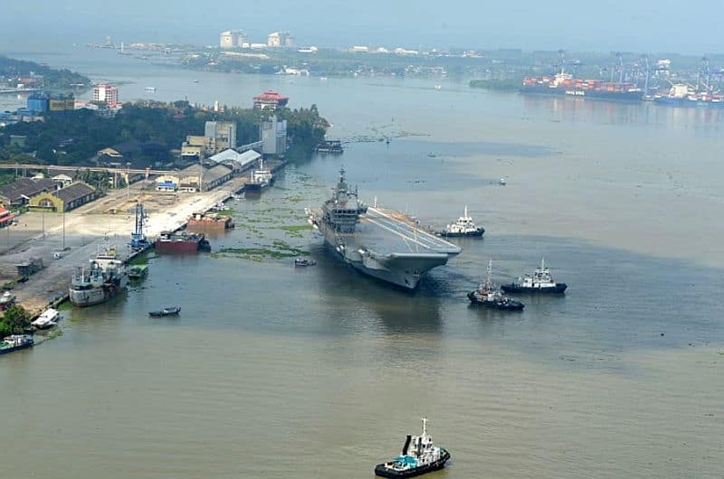 Aircraft carrier Vikrant sets out for second round of sea trials