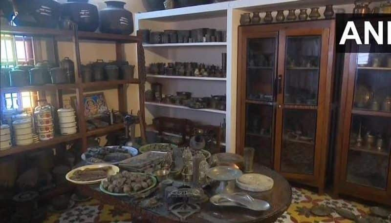 man collects antiquities for a deferent reason