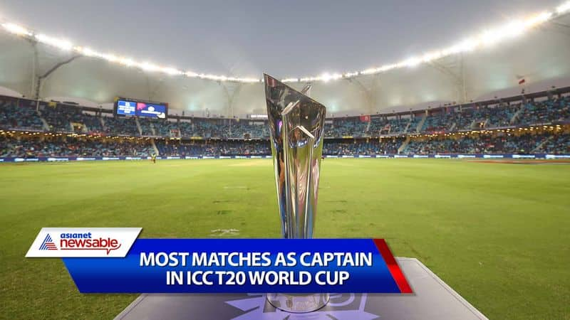 Most matches as captain in ICC T20 World Cup-ayh