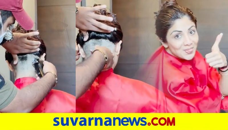 Did Bollywood actress Shilpa Shetty shave her undercut as a mannatfor Raj Kundras bail dpl