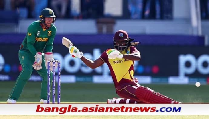 T20 WC 2021, SA vs WI - এভিন লুইসের দুরন্ত অর্ধশতরান, তারপরও ১৫০ তুলতে পারল না ওয়েস্ট ইন্ডিজ