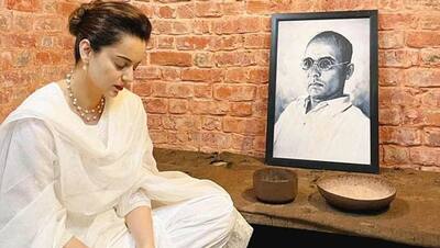 Kangana Ranaut ने दिखाई Veer Sawarkar की काल कोठरी, लिखा- अंदर बैठकर मैं पूरी तरह से हिल गई