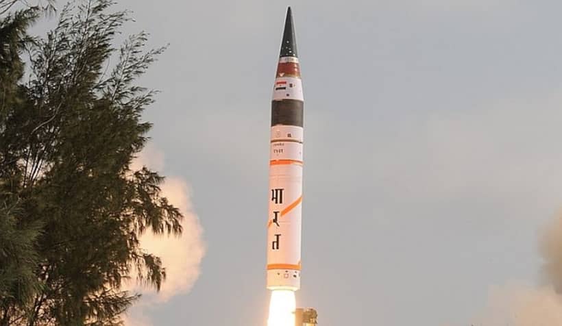 India successfully tests 5,000 km range Agni 5 missile