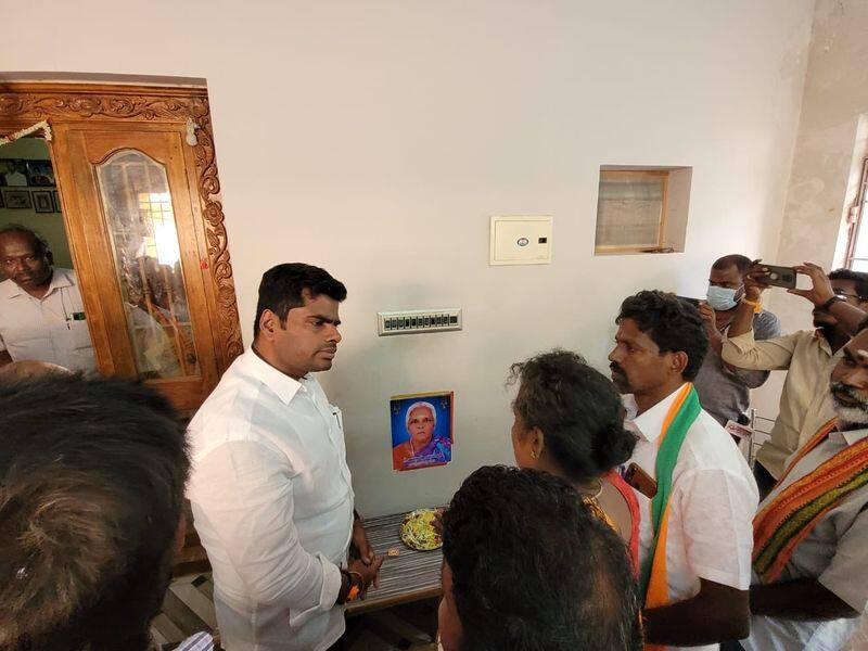 BJP annamalai visits kallakuruchi