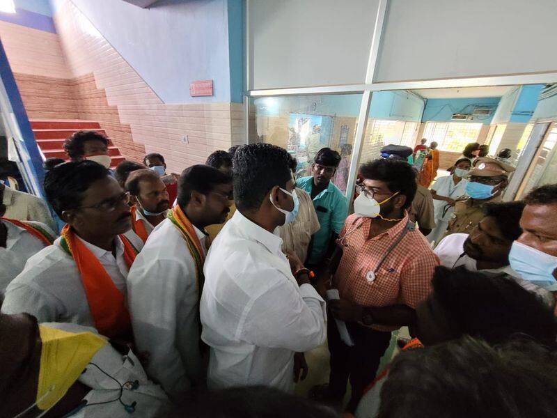 BJP annamalai visits kallakuruchi