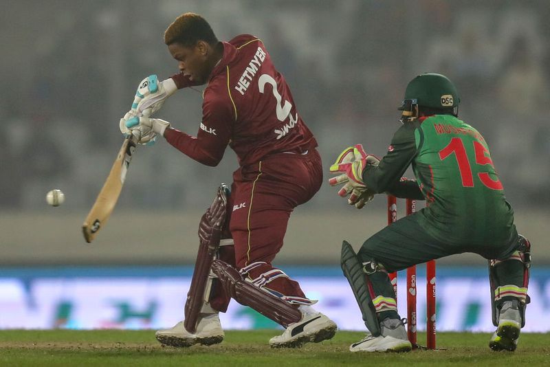 ICC T20 World Cup West Indies set 143 runs target to Bangladesh in Sharjah kvn