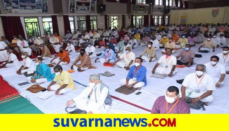 RSS Baithak inaugurated by  Mohan Bhagwat in Dharwad grg