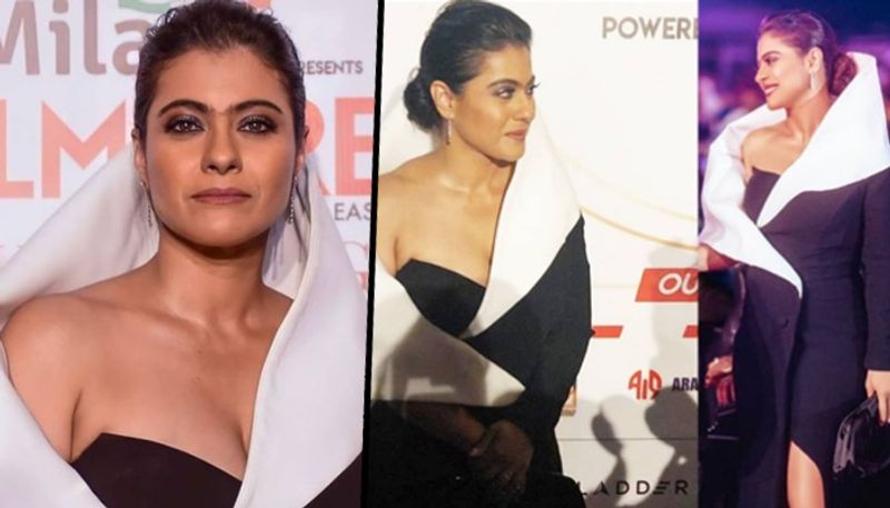 Kajol gets trolled; netizens call her thigh-high slit gown 'Halloween costume', 'fashion disaster' and more RCB