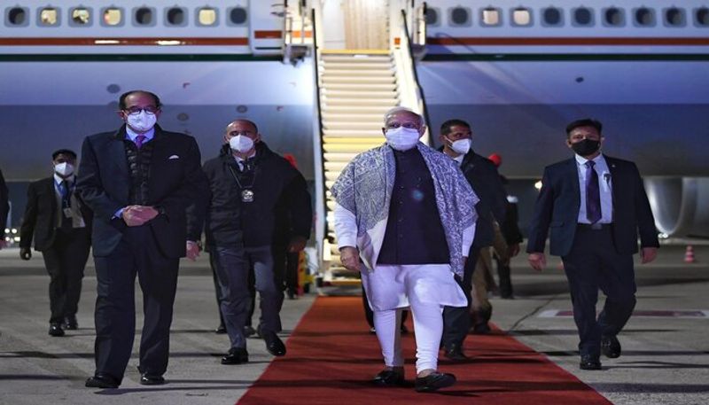 PM Modi Reaches Rome to attend g20 summit and meet Pope