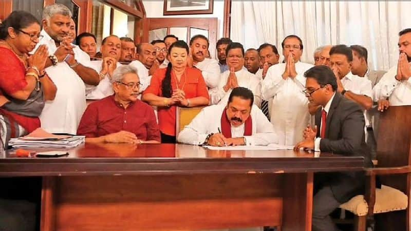 No confidence motion against the Sri Lankan government  Rajapaksa hopes the resolution will fail