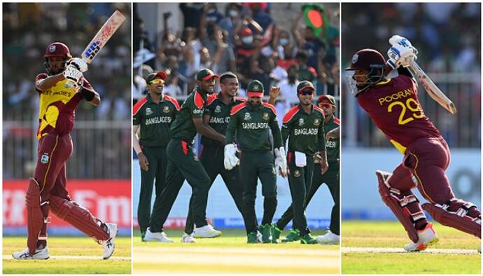 T20 WC 2021, BAN vs WI-বিপর্যয় সামলে পুরান ও চেজের লড়াকু ইনিংস, বাংলাদেশের জয়ের টার্গেট ১৪৩ রান