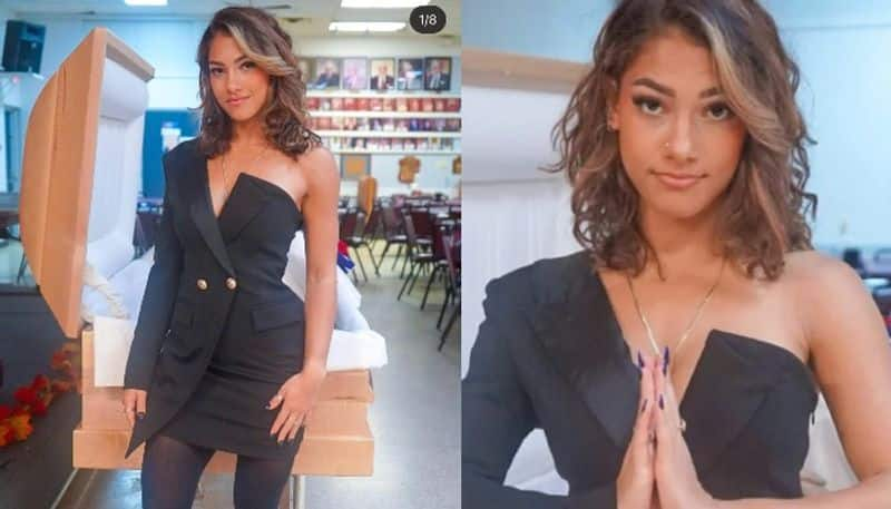 Instagram Model Slammed For Photoshoot At Father s Funeral