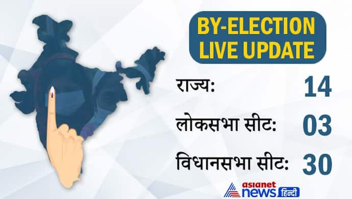 By Election 2021: 14 राज्यों में उपचुनाव की वोटिंग खत्म, EVM में लॉक हुई उम्मीदवारों की किस्मत