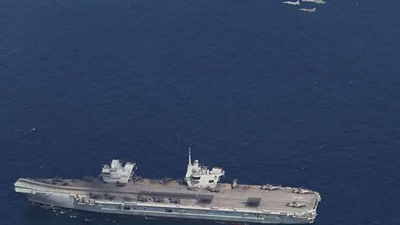 first bilateral tri services maneuver in the Arabian Sea between armed forces of India and the UK