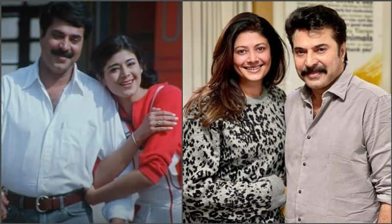 pooja batra and mammootty meet again after 22 years in hungary pics