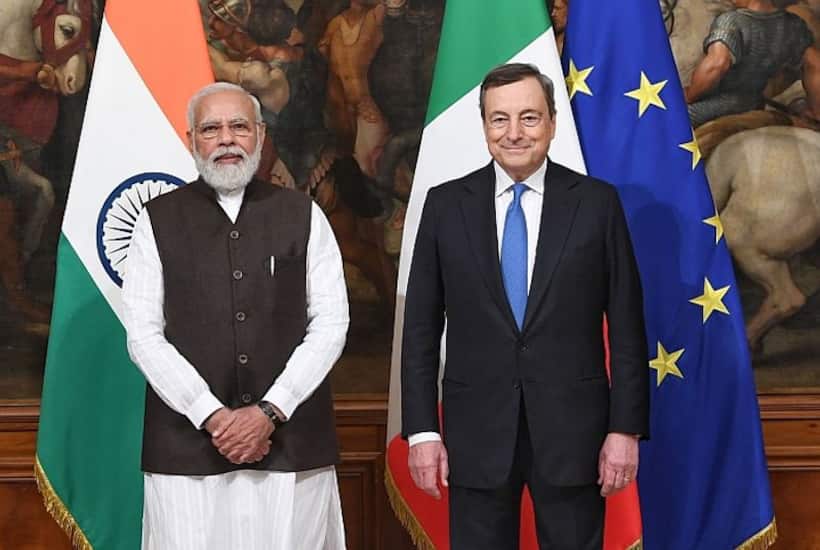 Modi, Draghi meet on G20 sidelines; commit to fight climate change