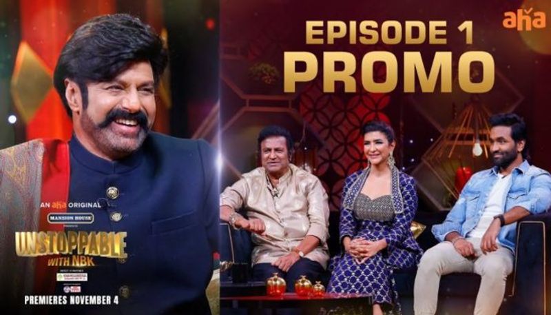 Balakrishna Unstoppable Episode 1 Promo