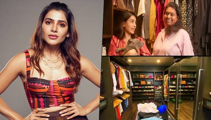 VIDEO: Samantha Ruth Prabhu's expensive walk-in closet has, Louis Vuitton to Gucci to Prada