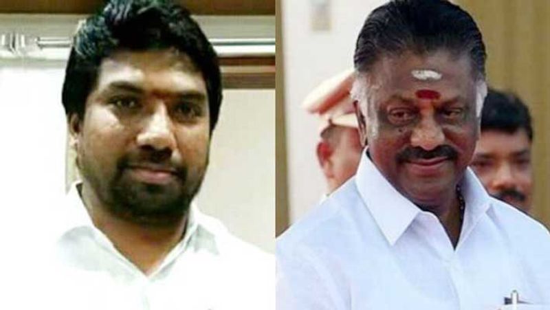 O.panneerselvam son jayapradeep facebook post viral