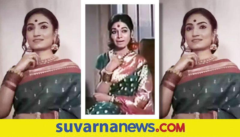 Kannada Bigg boss fame Vaishnavi Gowda recreates Yaradu Kanasu Kalpana look vcs