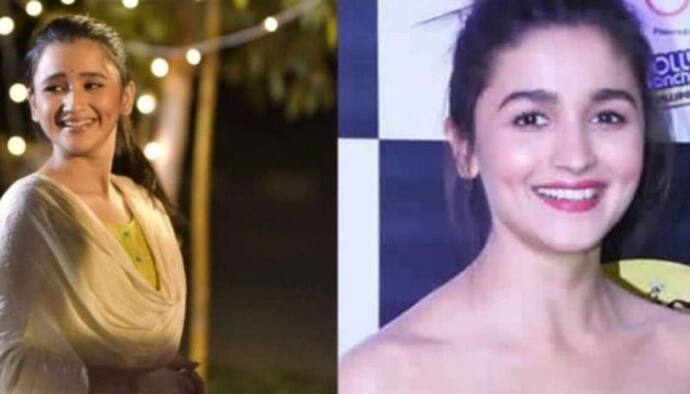 Alia Bhatt - অবিকল আলিয়াকে চিনতে পারছেন, বলি নায়িকার 'হামসকল'-কে দেখে চোখ কপালে নেটিজেনদের