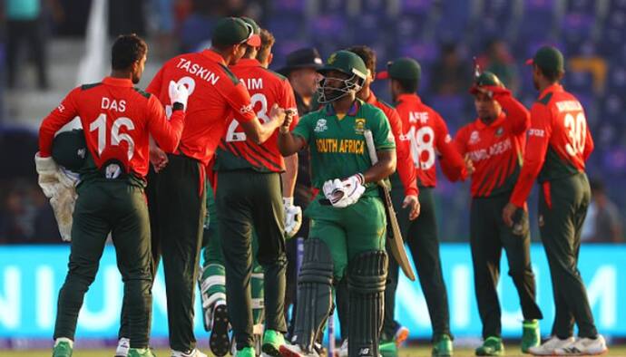 T20 WC 2021, BAN vs SA- ৬ উইকেটে সহজ জয় দক্ষিণ আফ্রিকার, বিশ্বকাপ থেকে বিদায় বাংলাদেশের