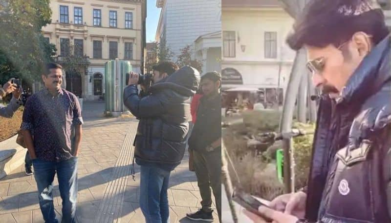 anto joseph shared mammootty photos at hungary