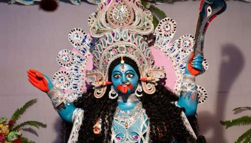 Many secrets are hidden in the tongue of Goddess Kali skr